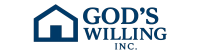 God Willing Logo Blue